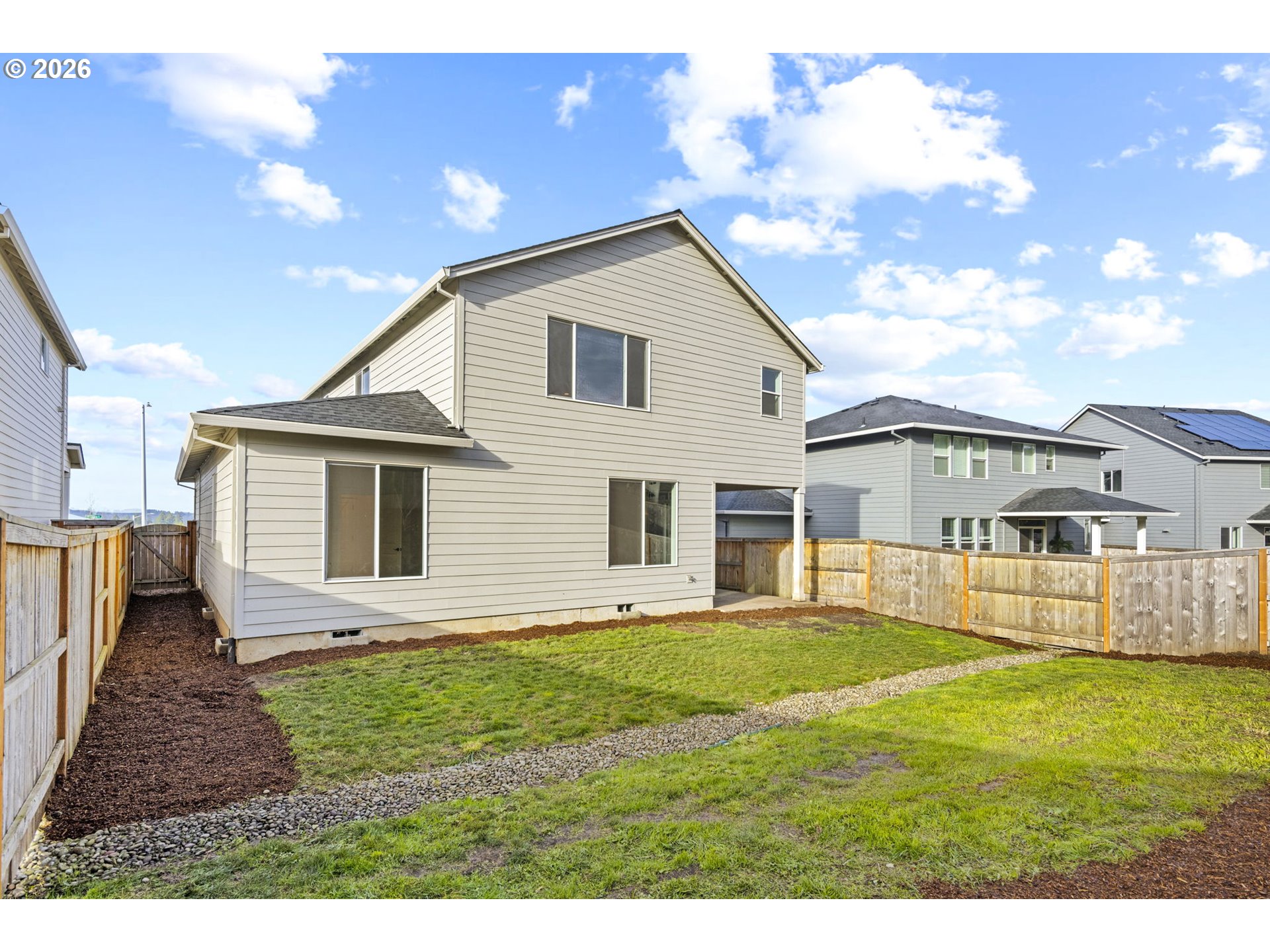3513 Northeast Claire Road Estacada, OR 97023 - Photo 41 of 42 a front view of a house with a yard