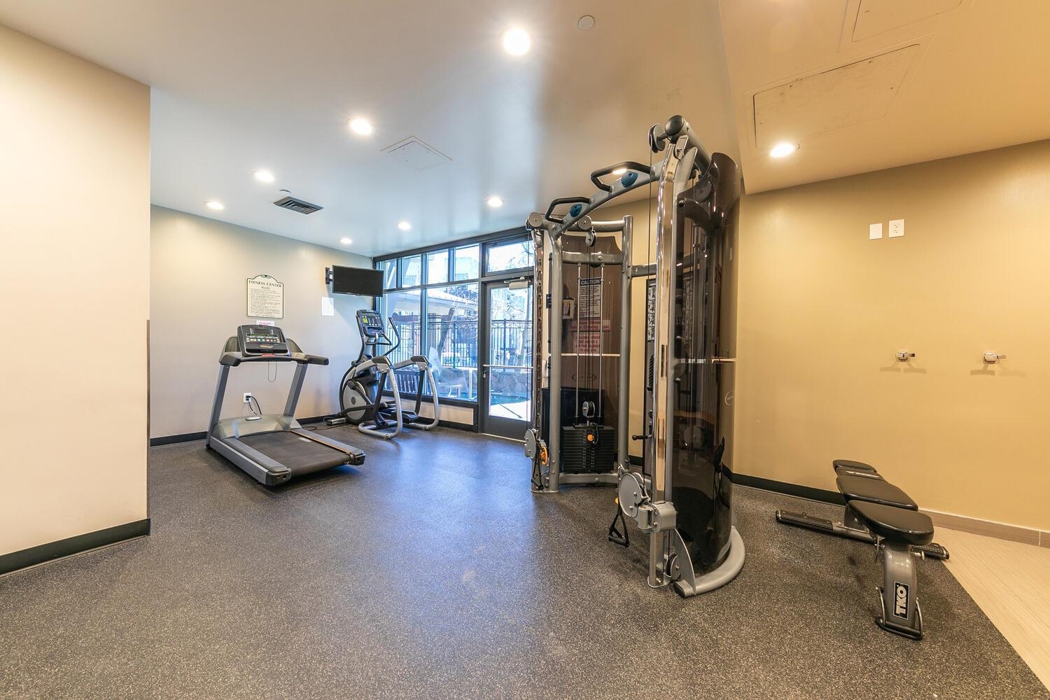 1985 Olympic Vly Road, Unit 2312 Olympic Valley, CA 96146 - Photo 11 of 27 a view of a room with gym equipment