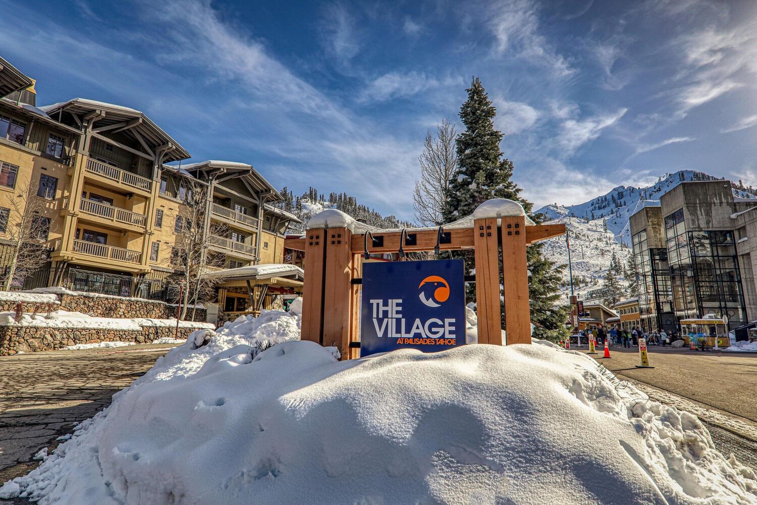 1985 Olympic Vly Road, Unit 2312 Olympic Valley, CA 96146 - Photo 12 of 27 a front view of a building with street