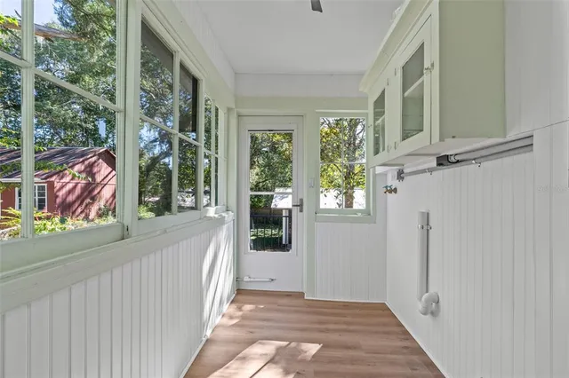 a view of a house with an outdoor space