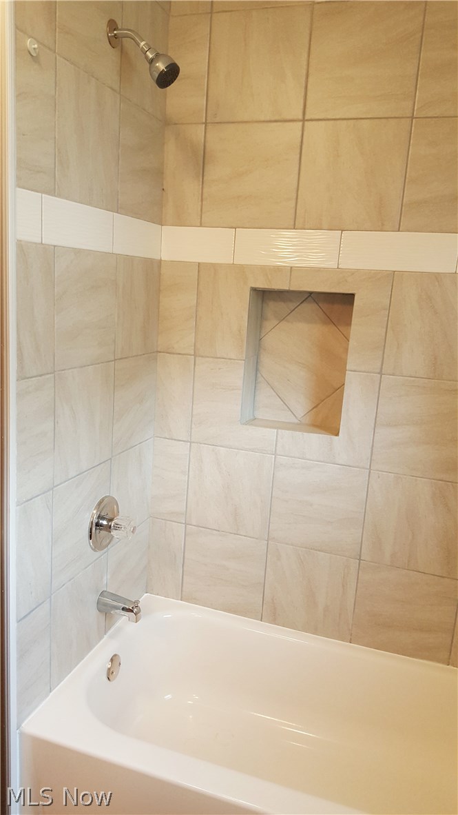 1896 Faye Road Akron, OH 44306 - Photo 8 of 24 Brand new ceramic tile shower enclosure.