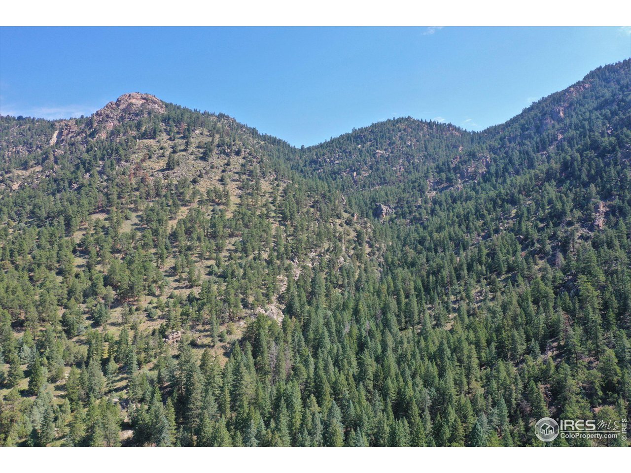 9648 Highway 36 Lyons, CO 80540 - Photo 12 of 31 a view of a large mountain with tall trees