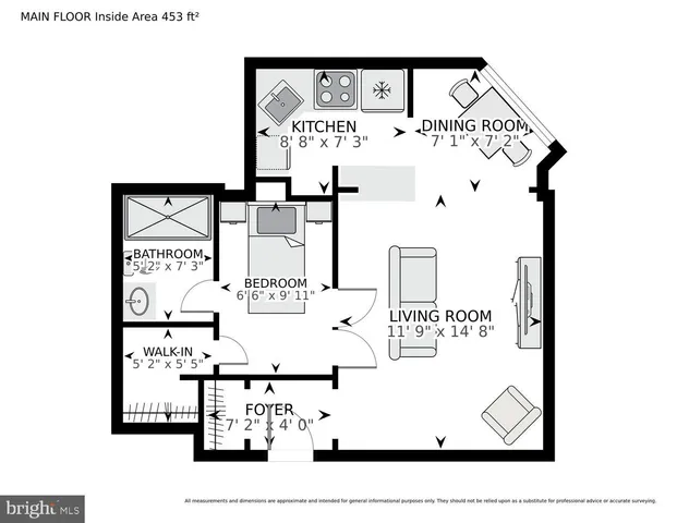 $235,000 | 1727 Massachusetts Avenue Northwest, Unit 108, Washington, DC 20036