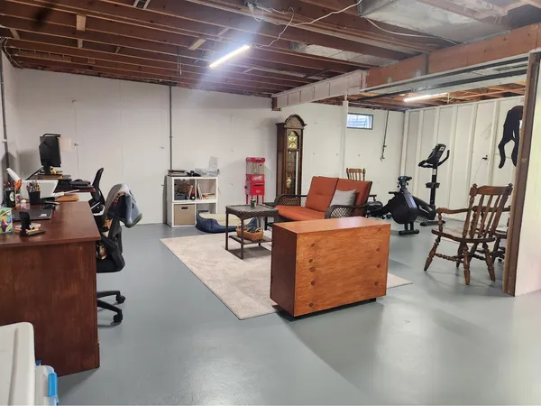 a view of room with window