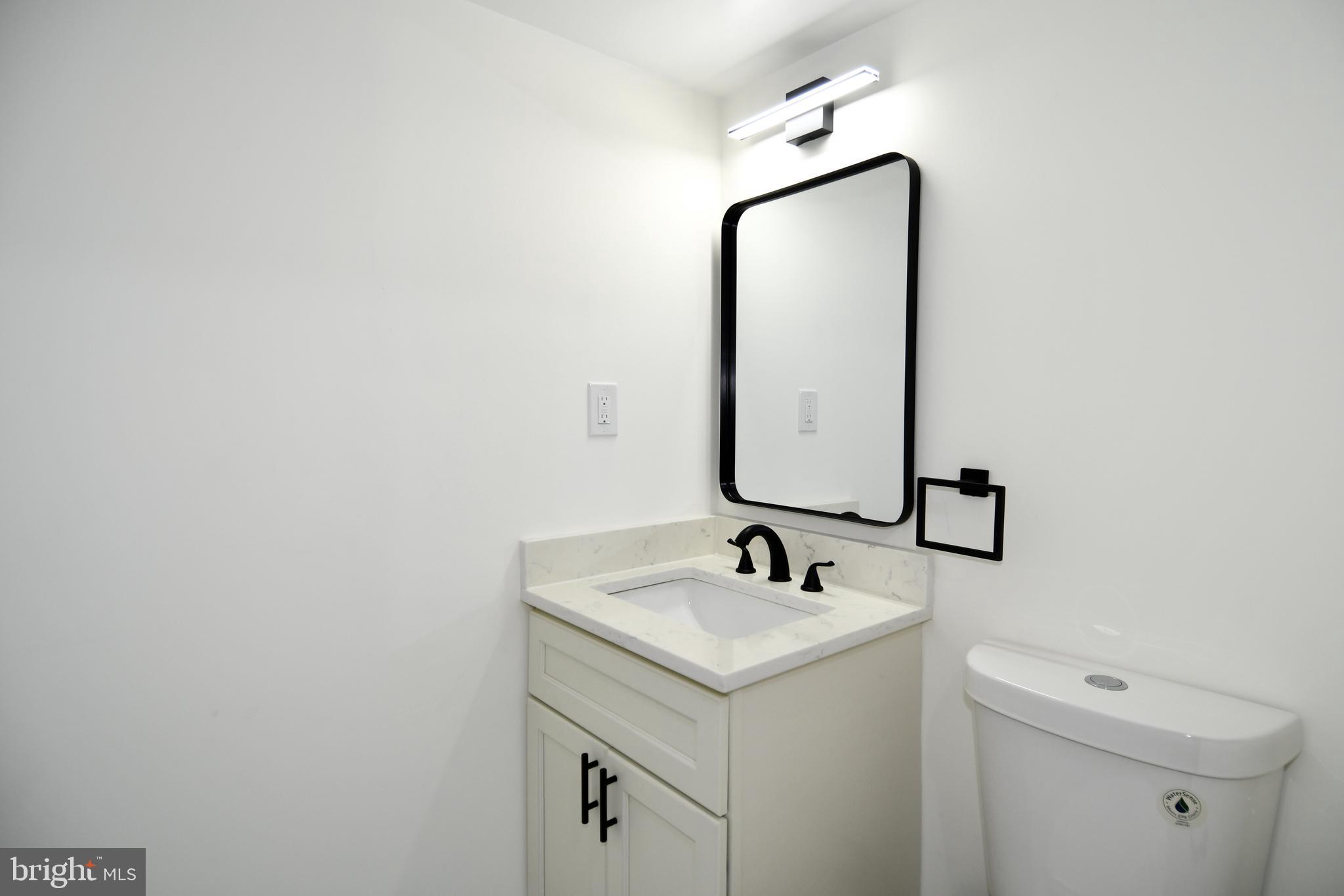 26904 Overlook Street Damascus, MD 20872 - Photo 41 of 54 a bathroom with a sink and mirror with toilet