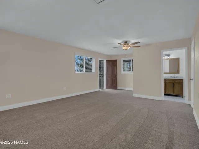 a view of city and mountain