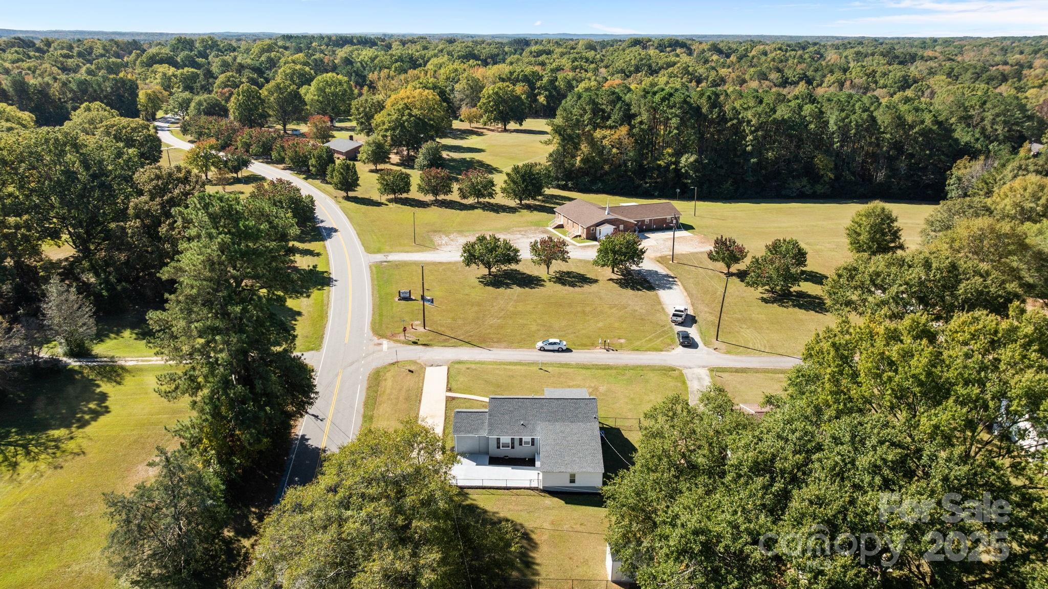 1804 Bennett Road Lancaster, SC 29720 - Photo 36 of 41 an aerial view of a house with a yard