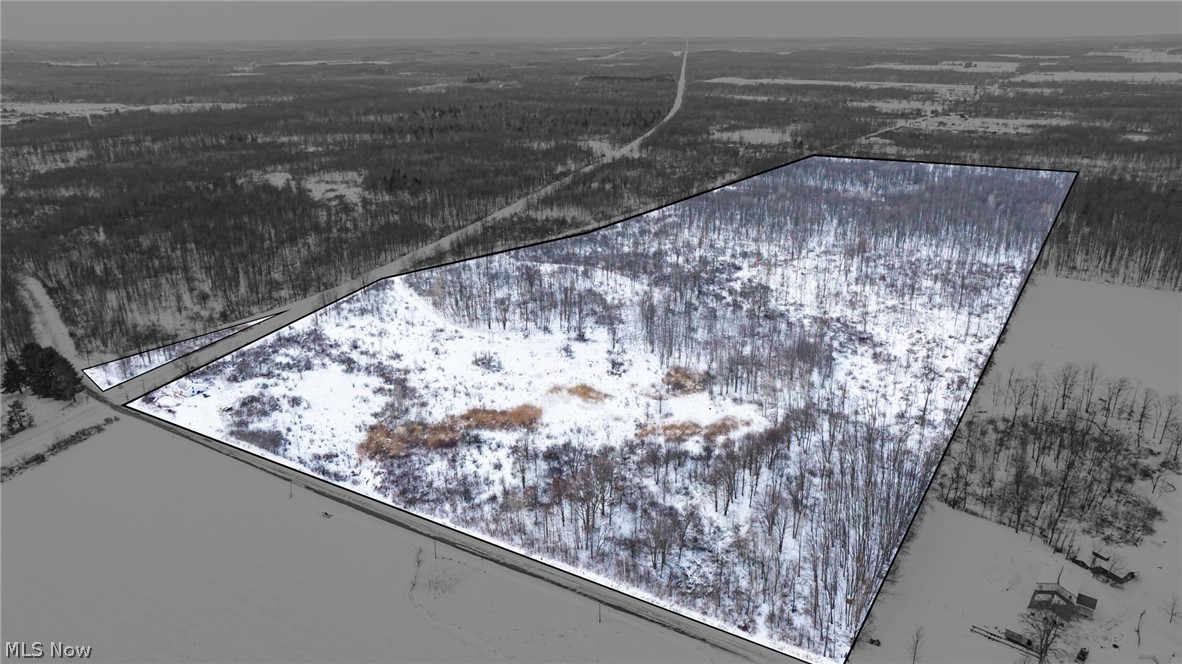 2831 South Denmark Road Jefferson, OH 44047 - Photo 3 of 18 View of snowy aerial view
