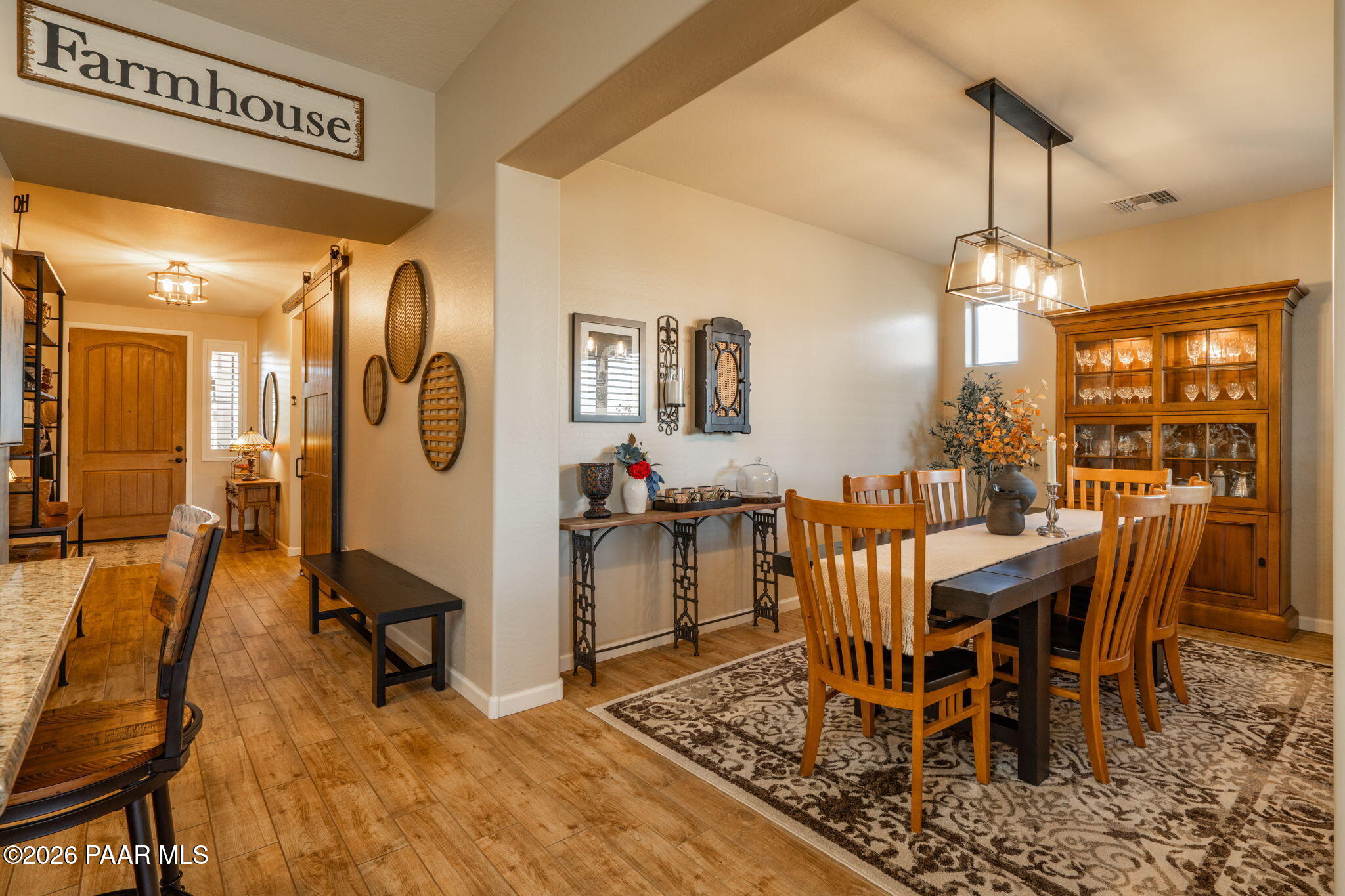 707 Lunar View Way Chino Valley, AZ 86323 - Photo 31 of 89 a view of a dining room with furniture