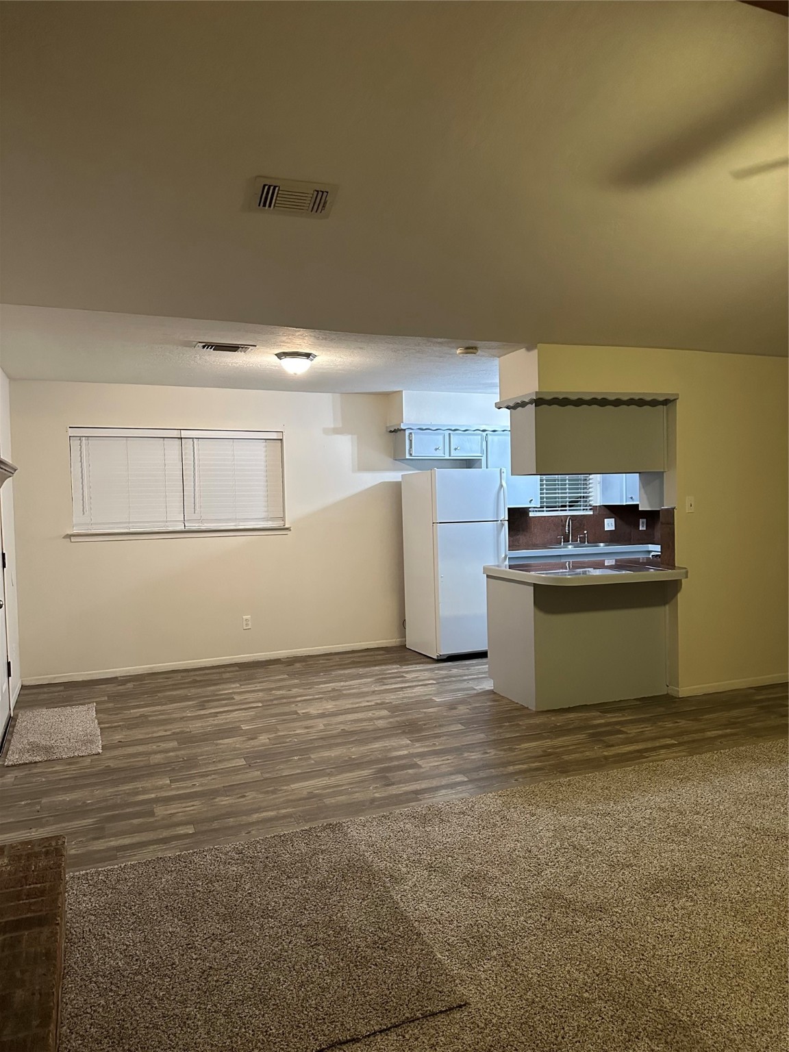 622 1/2 Coolidge Street Channelview, TX 77530 - Photo 3 of 10 a view of kitchen and refrigerator