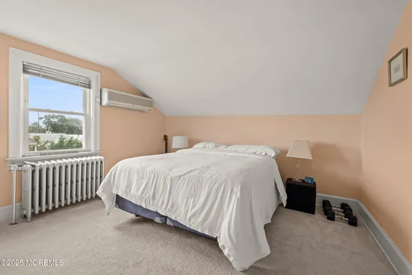 a view of a deck with a chair