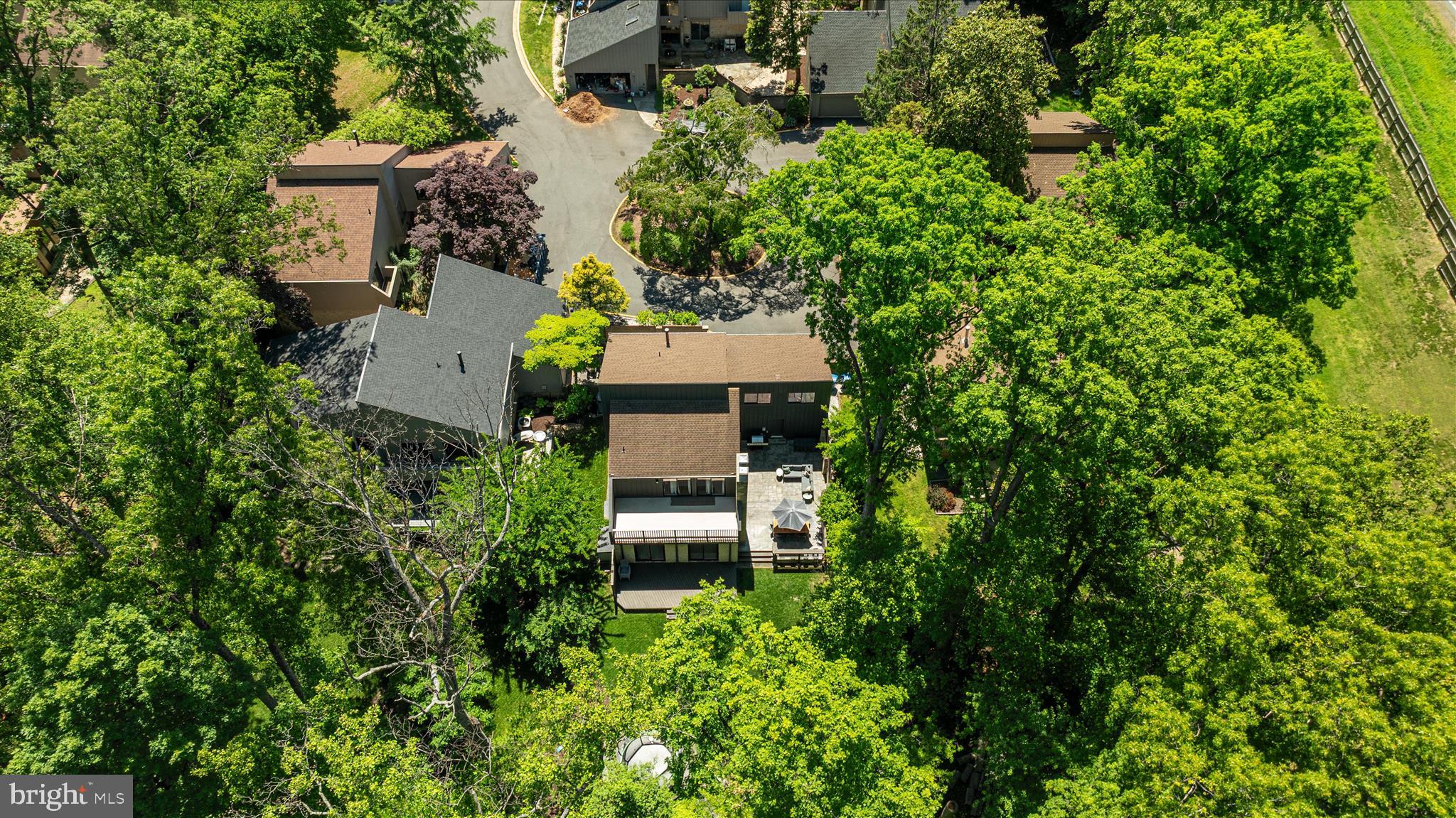 12108 Quorn Lane Reston, VA 20191 - Photo 45 of 91 Aerial view of home