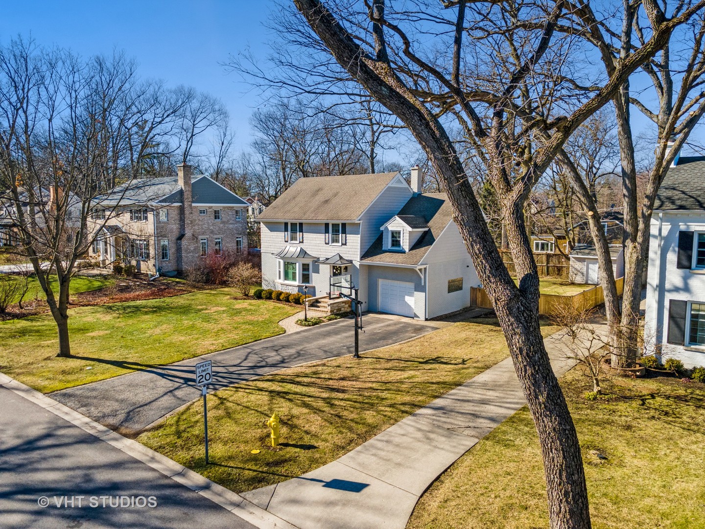700 Juniper Road Glenview, IL 60025 - Photo 25 of 34 a house with swimming pool in front of house