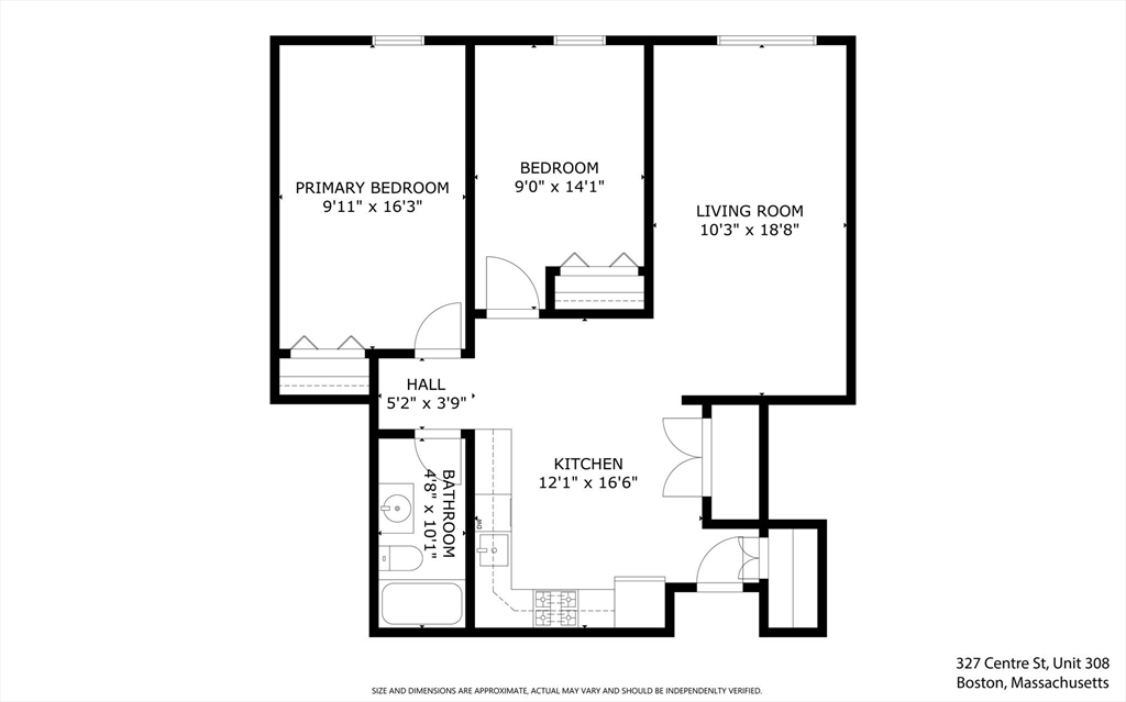 327 Centre Street, Unit 308 Boston, MA 02130 - Photo 13 of 13