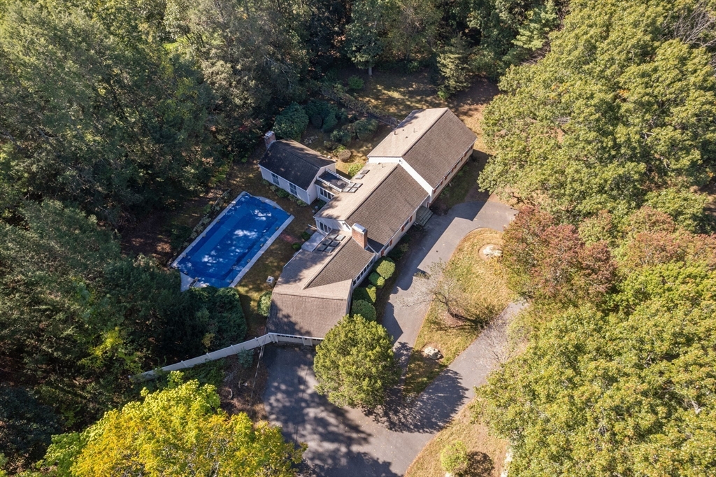 91 Glen Street Natick, MA 01760 - Photo 32 of 39 a view of a house with a yard and garden