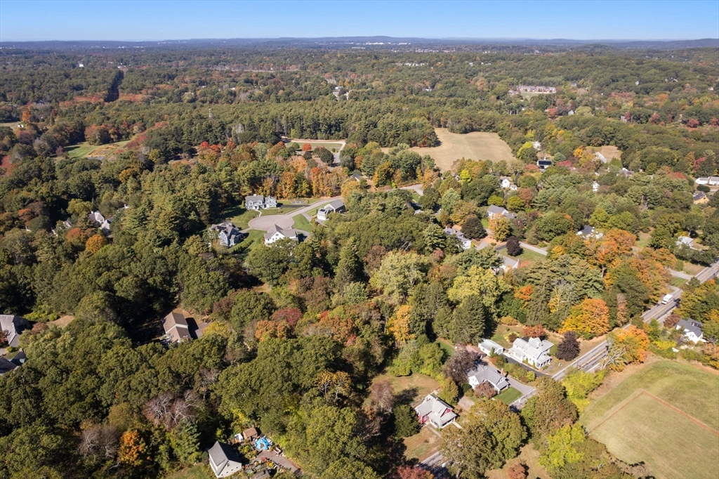 91 Glen Street Natick, MA 01760 - Photo 38 of 39 an aerial view of a houses with a yard