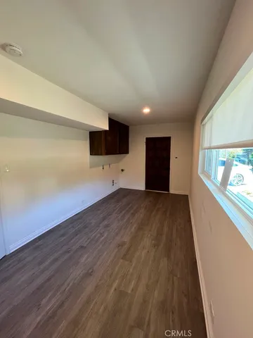 a view of empty room