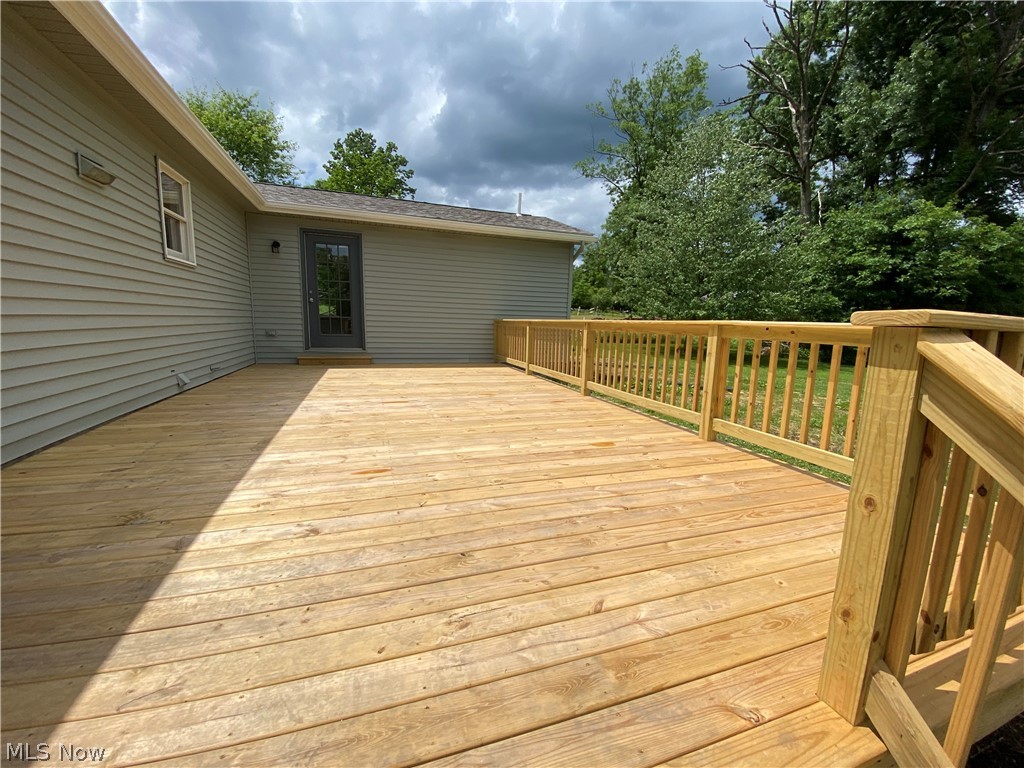 5901 Mt Everett Road Hubbard, OH 44425 - Photo 14 of 20 large deck door in the back leads to master bedroom