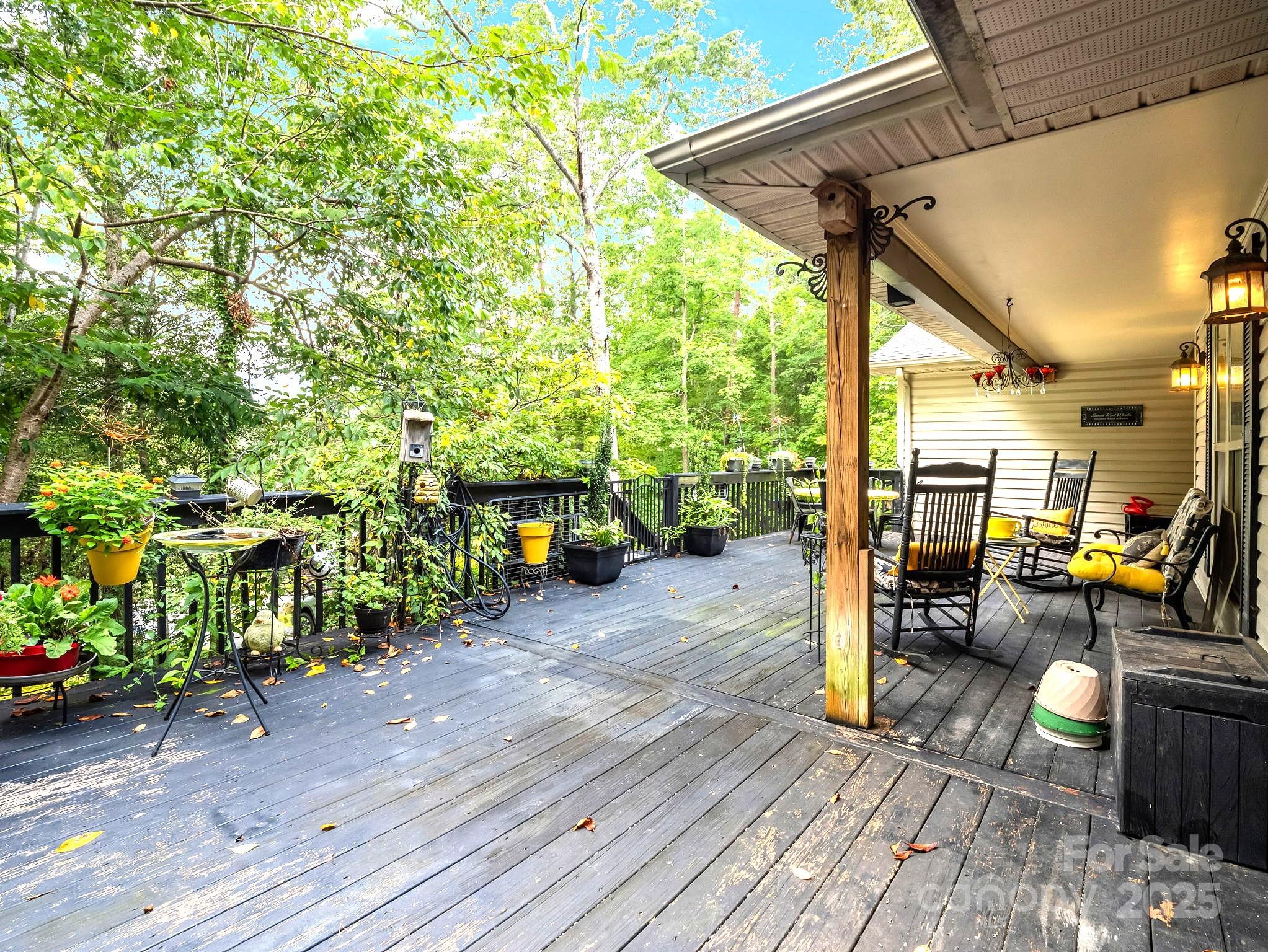 134 Downing Place Lake Lure, NC 28746 - Photo 25 of 35 a view of outdoor space with seating area