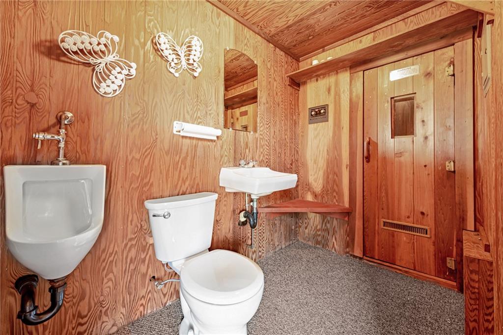 709 Indian Hill Road Rostraver Township, PA 15012 - Photo 21 of 25 a bathroom with a toilet and a sink