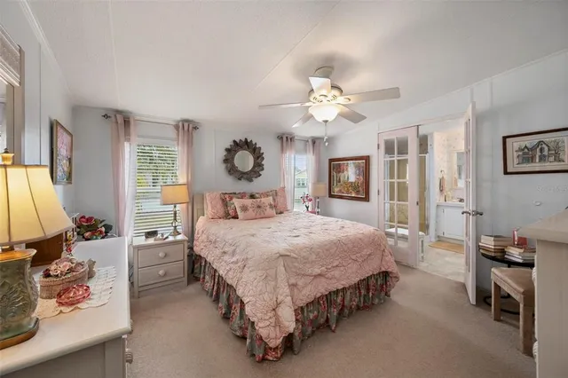 a aerial view of a house