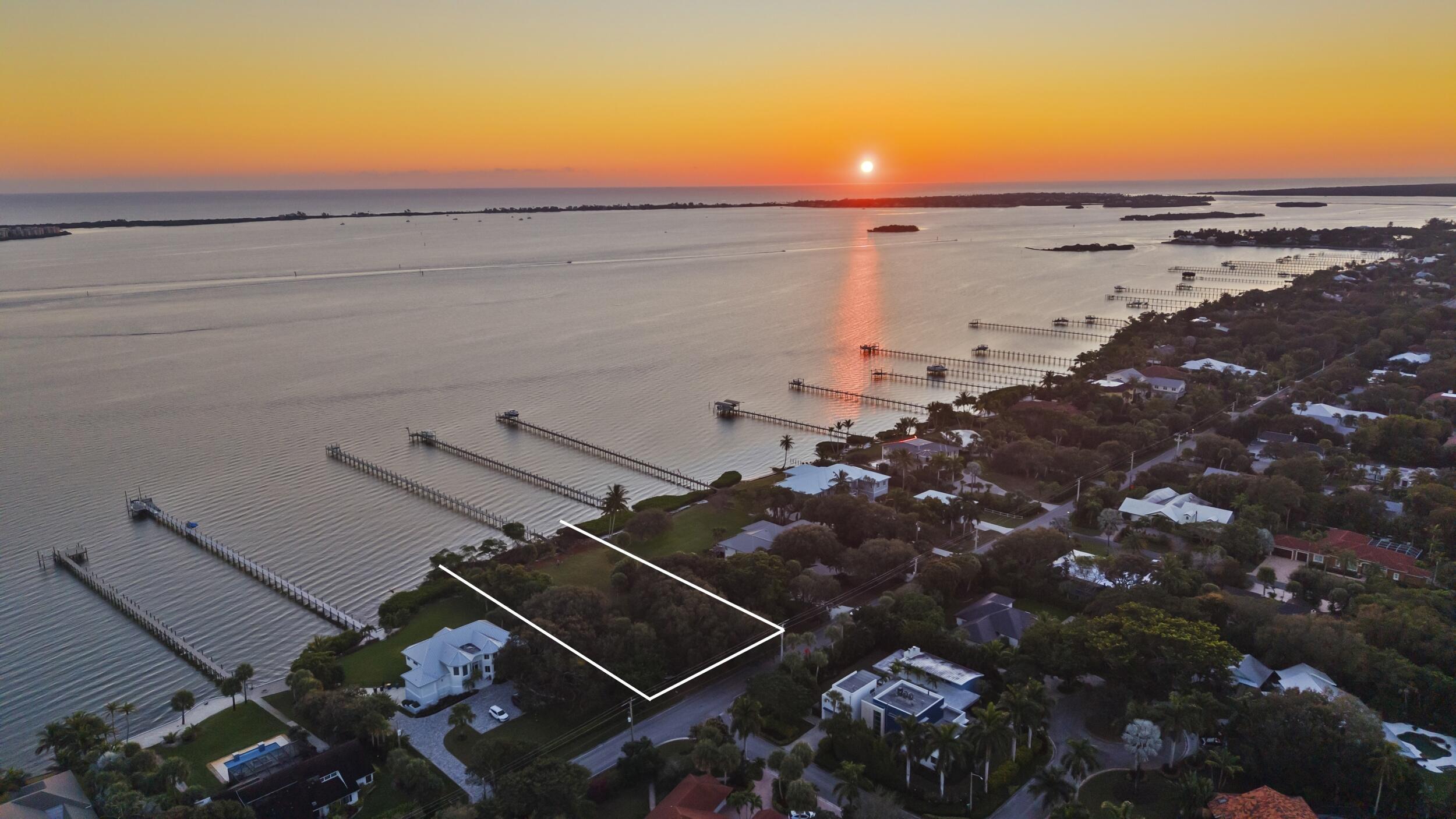 36 South Sewalls Point Road Sewall's Point, FL 34996 - Photo 11 of 38 an aerial view of multiple house