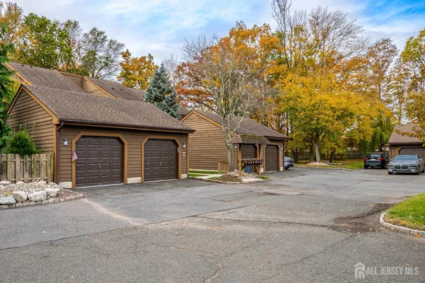 a view of a house with a outdoor space