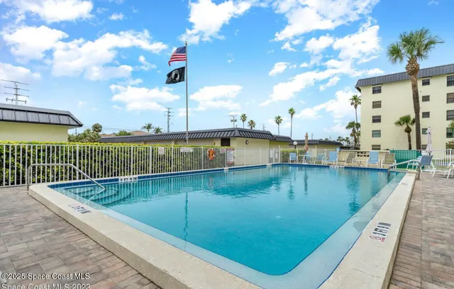 a view of a balcony with lake view