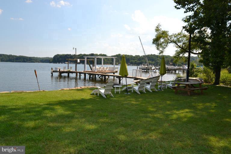 340 Severn Road Crownsville, MD 21032 - Photo 5 of 35 Great outdoor space with a dock