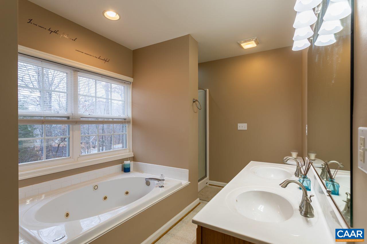 30 Amethyst Road Palmyra, VA 22963 - Photo 20 of 37 a bathroom with a tub sink and mirror