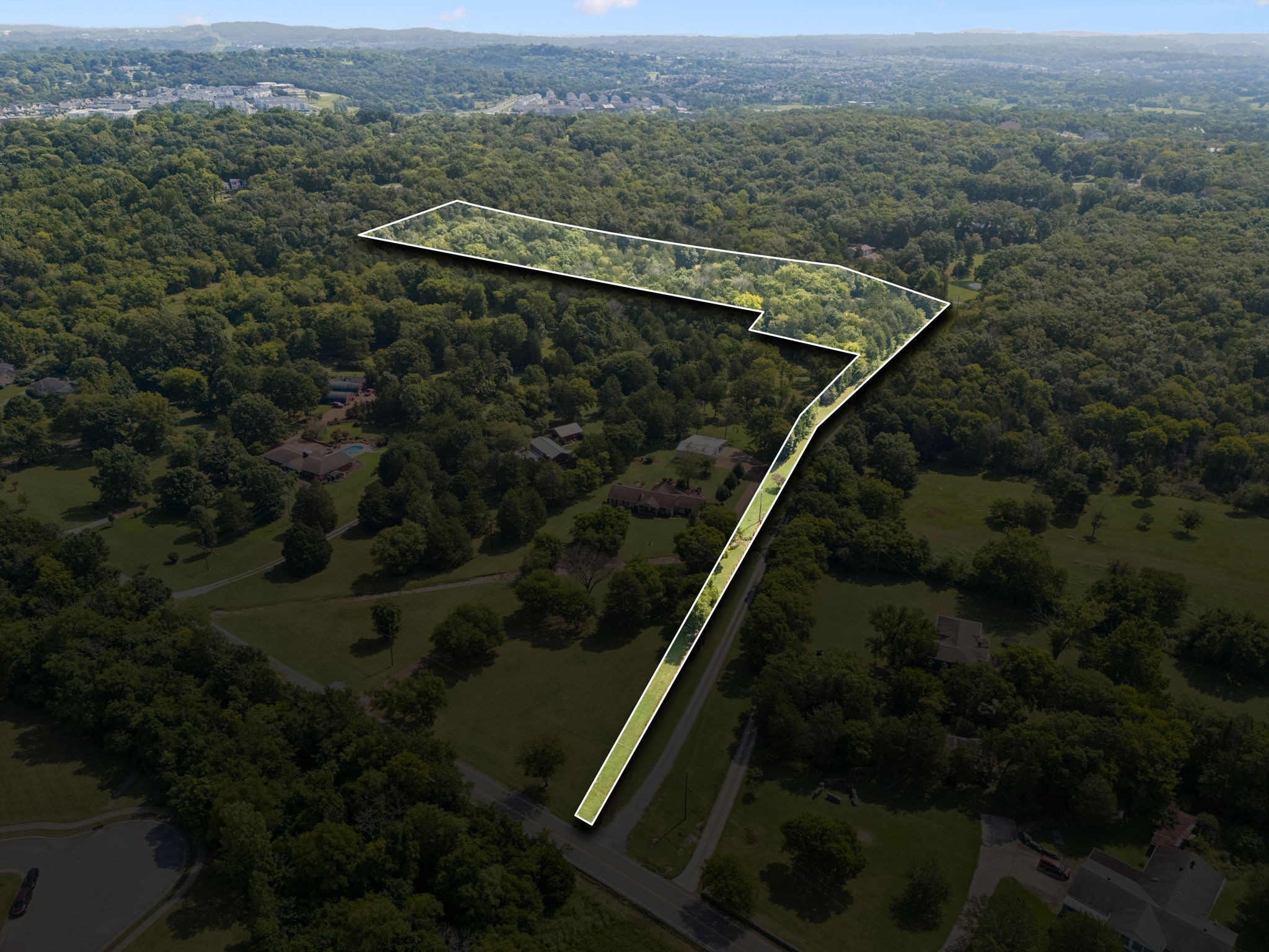 1030 Waller Road Brentwood, TN 37027 - Photo 5 of 90 an aerial view of residential house with outdoor space