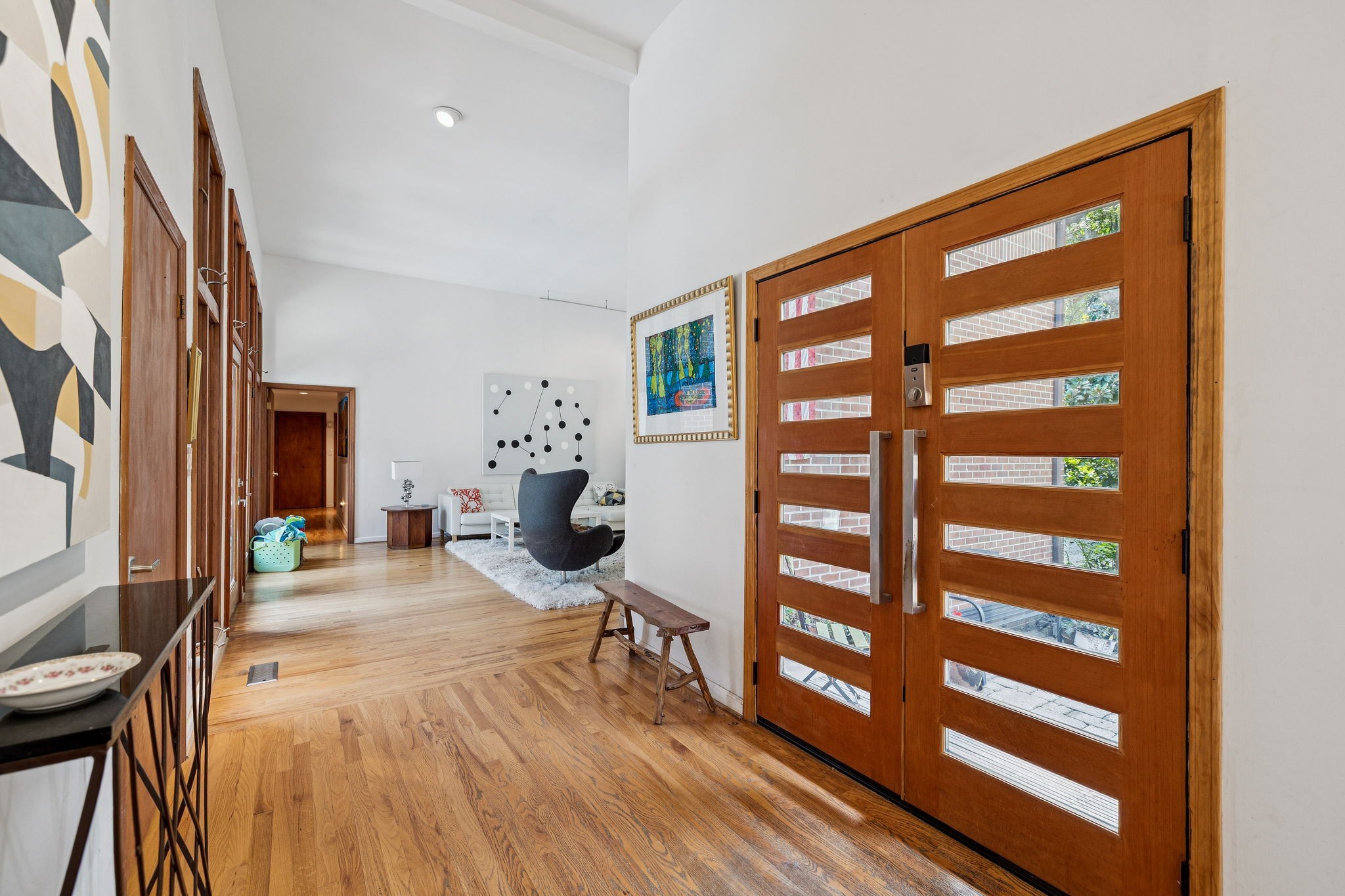 1030 Waller Road Brentwood, TN 37027 - Photo 66 of 90 a view of a livingroom with furniture and wooden floor