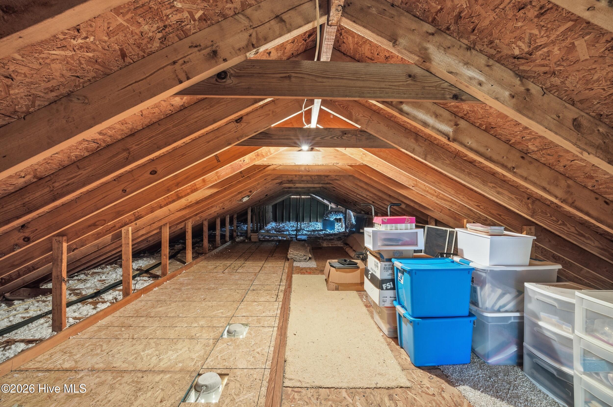 1143 Harvey Point Road Hertford, NC 27944 - Photo 26 of 36 Walk-in Attic