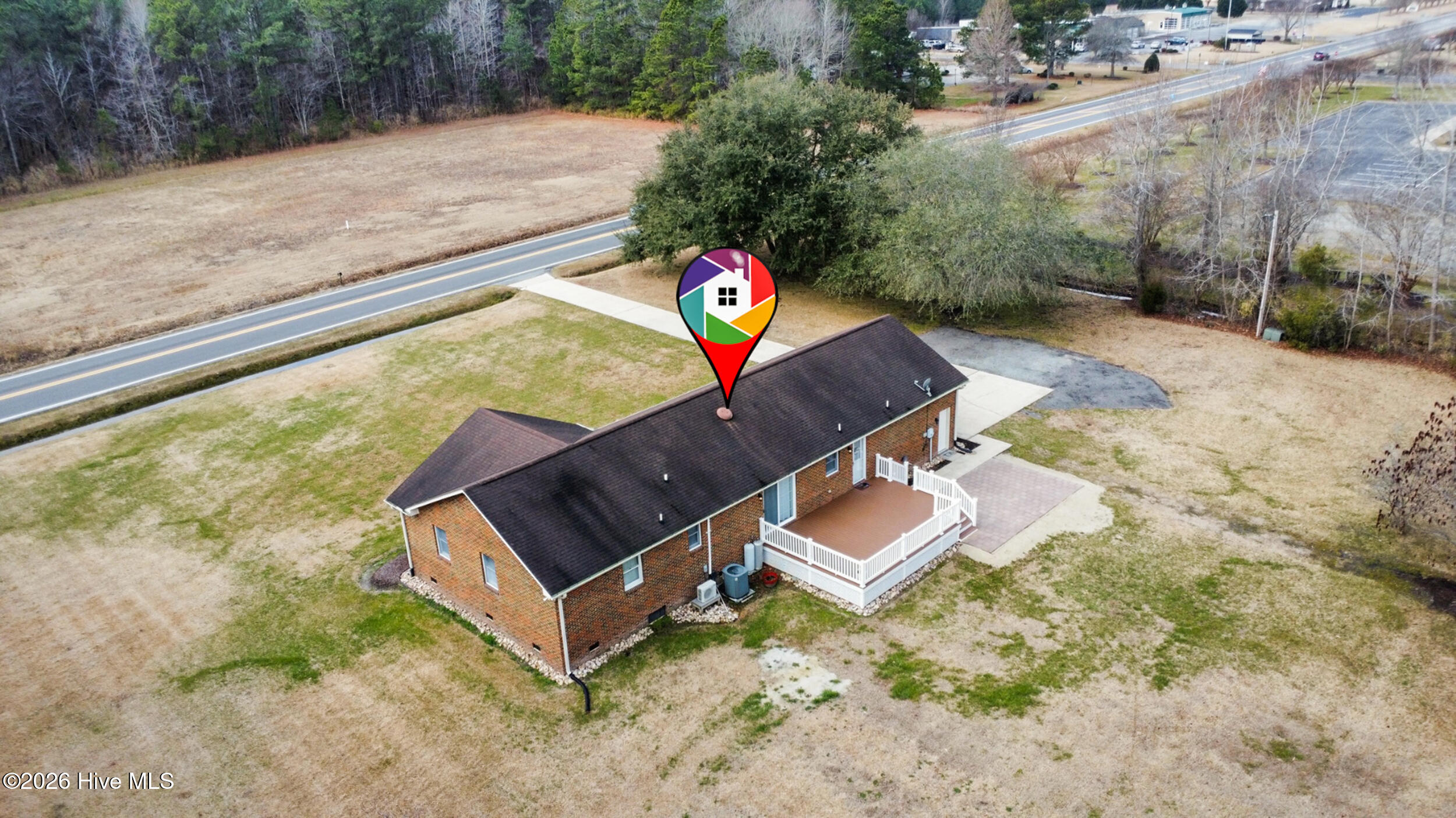 1143 Harvey Point Road Hertford, NC 27944 - Photo 34 of 36 Drone