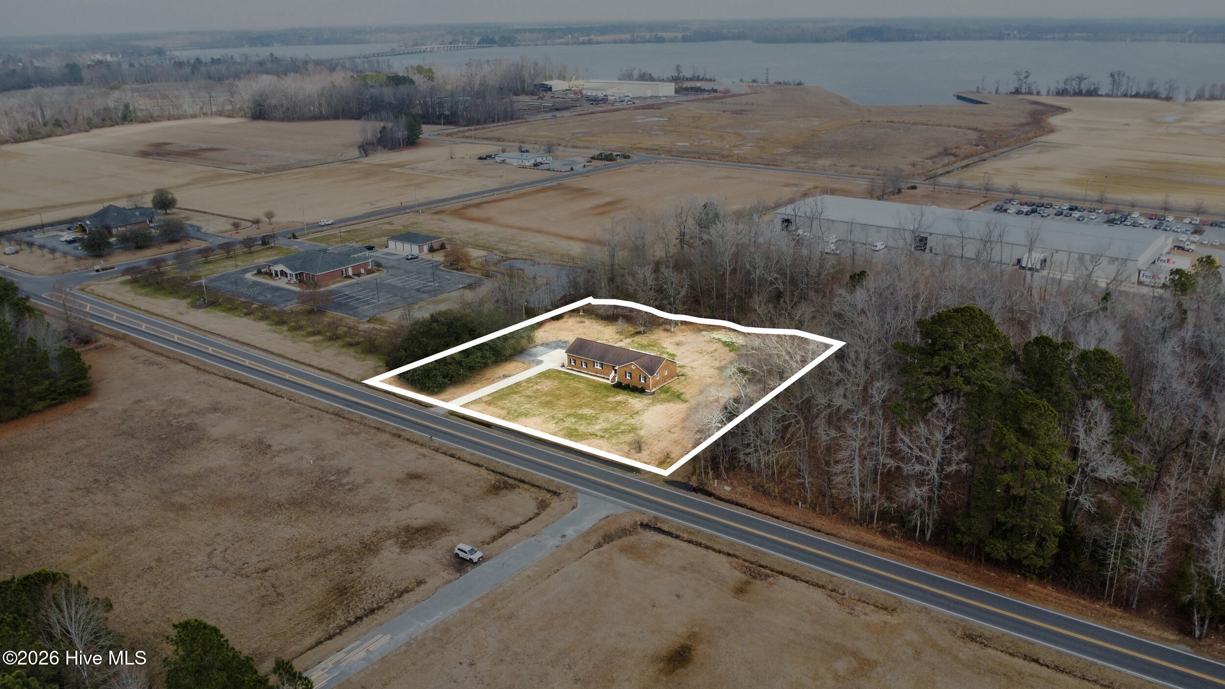 1143 Harvey Point Road Hertford, NC 27944 - Photo 35 of 36 Outline