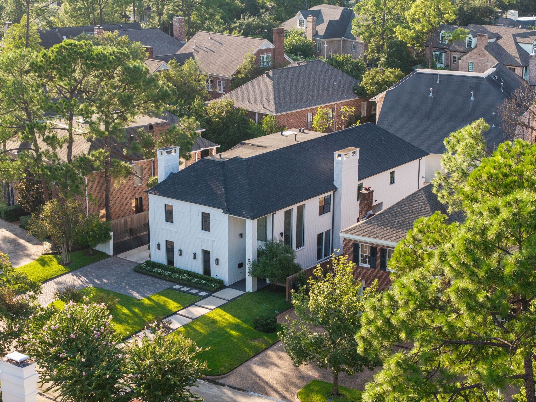6012 Riverview Way Houston, TX 77057 - Photo 47 of 50 an aerial view of a house