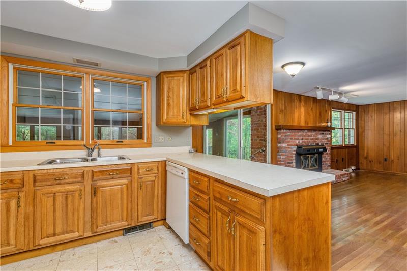3890 Anderson Road Gibsonia, PA 15044 - Photo 8 of 25 Kitchen opens into Family Room