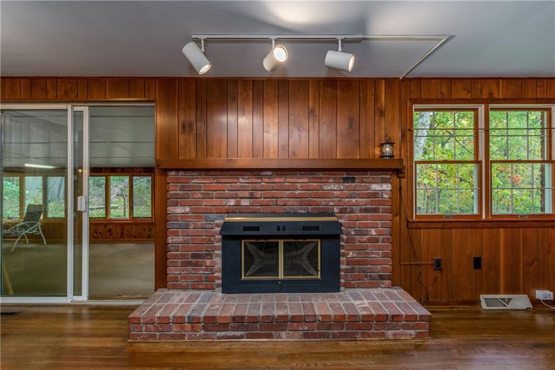 3890 Anderson Road Gibsonia, PA 15044 - Photo 9 of 25 Family Room features log burning fireplace