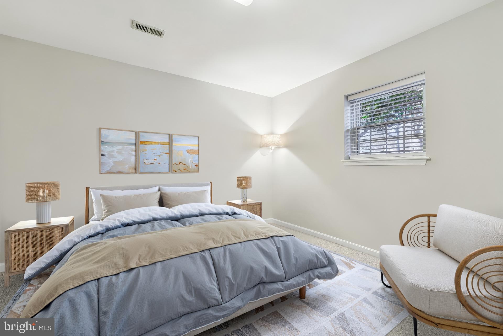 11 Old Forge Garth Sparks Glencoe, MD 21152 - Photo 25 of 39 a bedroom with a bed window and couch
