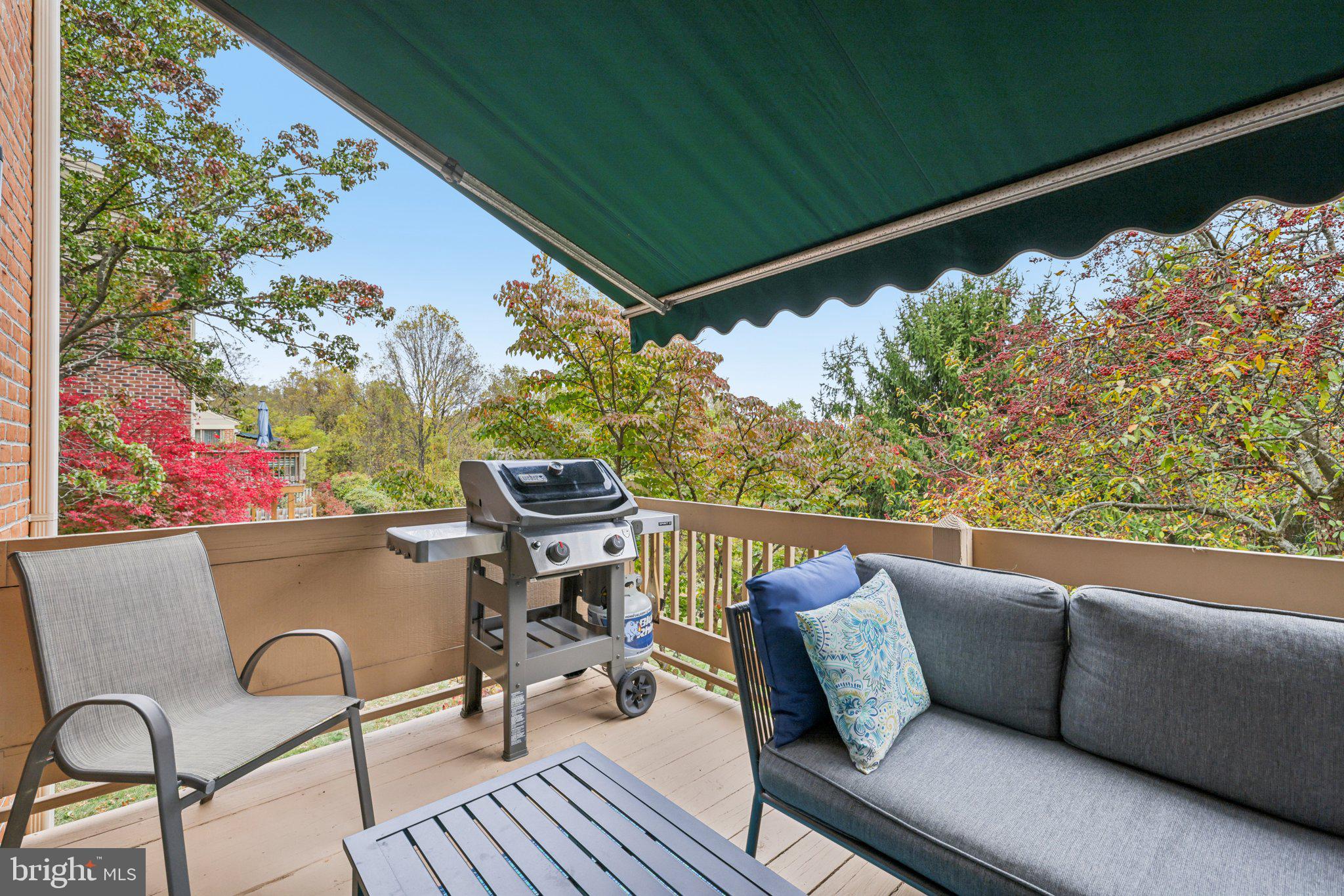 11 Old Forge Garth Sparks Glencoe, MD 21152 - Photo 28 of 39 a balcony with wooden floor and furniture