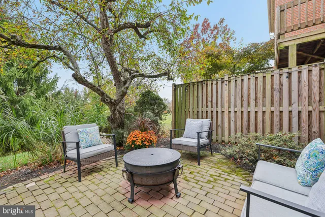 a view of an outdoor space with a patio