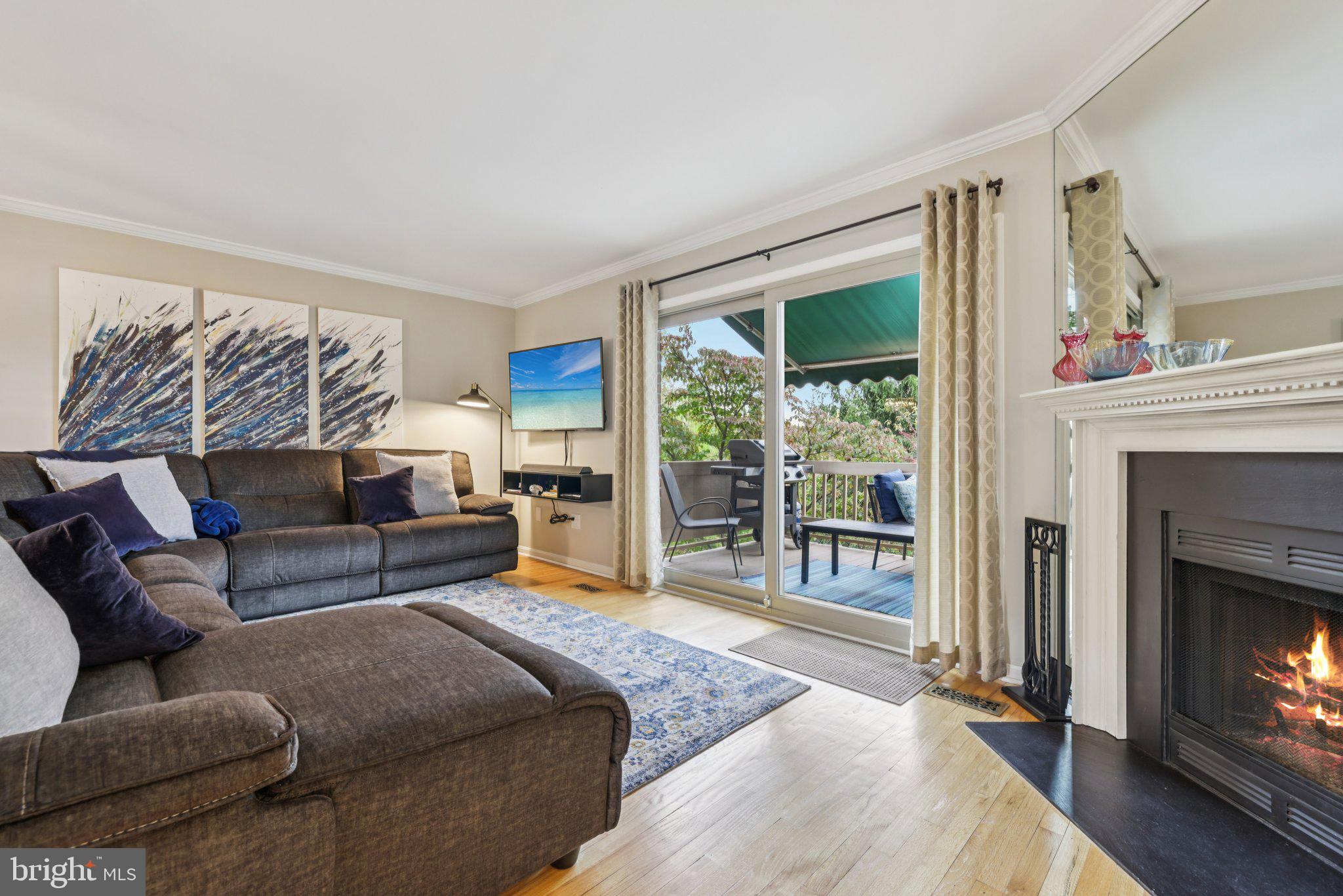 11 Old Forge Garth Sparks Glencoe, MD 21152 - Photo 6 of 39 a bedroom with furniture and a fireplace