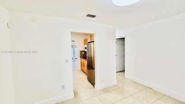 a view of empty room