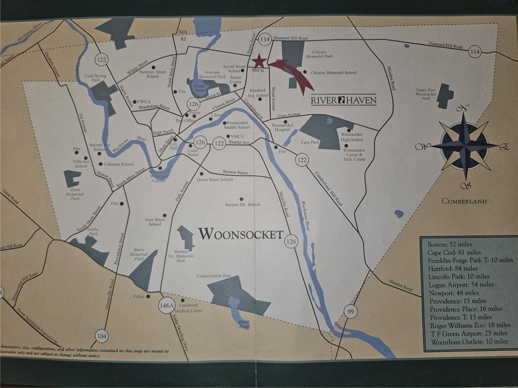 88 Mill Street, Unit 304 Woonsocket, RI 02895 - Photo 43 of 44 Local points of interest