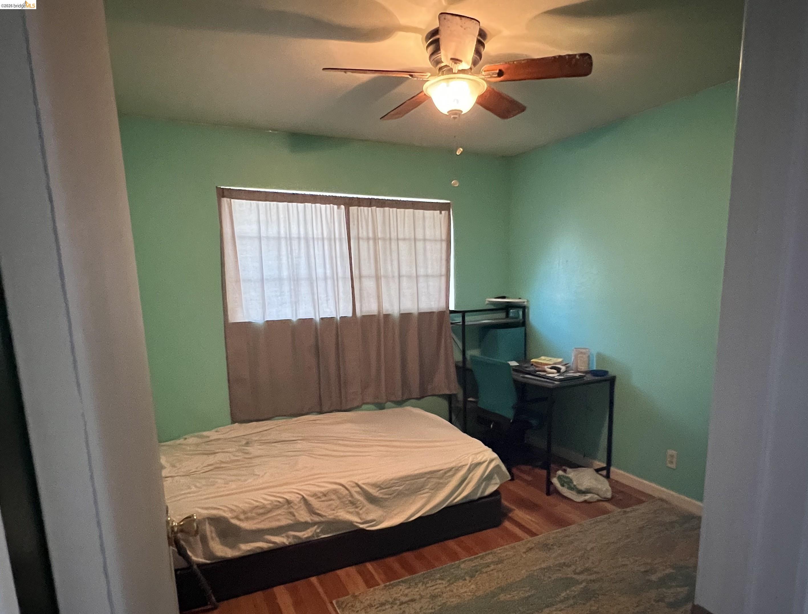 190 Tahoe Drive Rio Vista, CA 94571 - Photo 17 of 44 Bedroom with dark wood finished floors and a ceiling fan