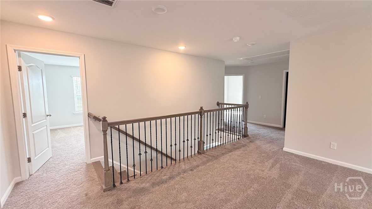 117 Concord Drive Guyton, GA 31312 - Photo 25 of 28 Upstairs Landing/Media Room/Bedrooms