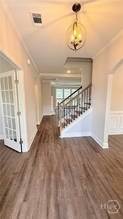 117 Concord Drive Guyton, GA 31312 - Photo 5 of 28 Front Entryway/Formal Living Room or Study/Formal Dining Room/Hallway