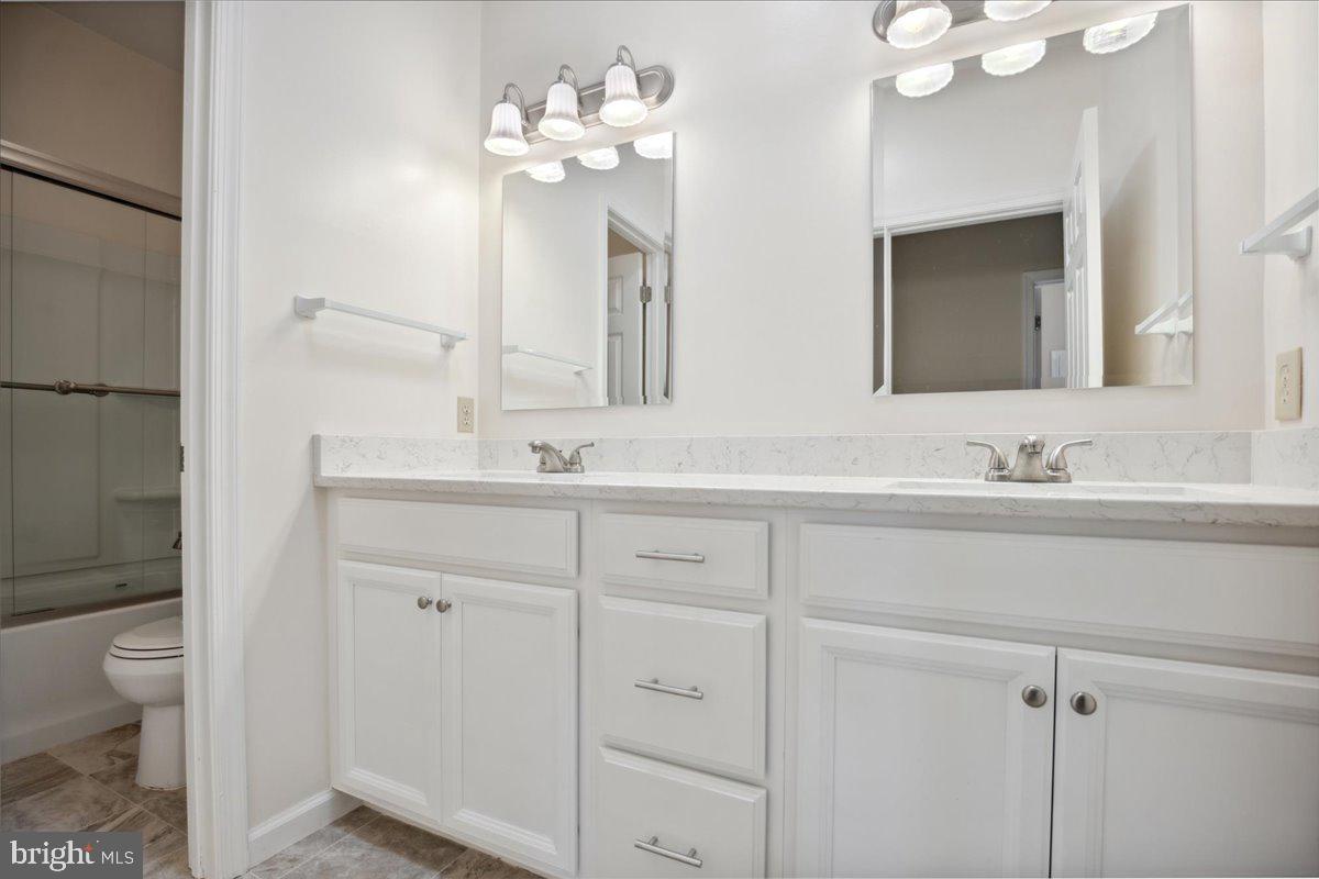 640 Willow Road Lusby, MD 20657 - Photo 59 of 67 Hall Bath with large dual vanity.