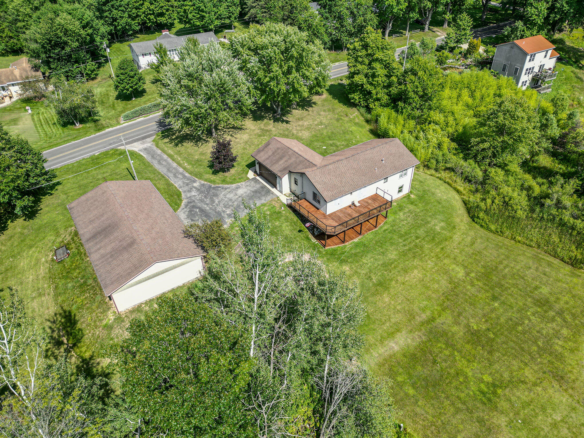 9060 River Road Greenville, MI 48838 - Photo 4 of 37 aerial