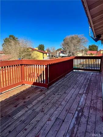 a view of a swimming pool with an outdoor space